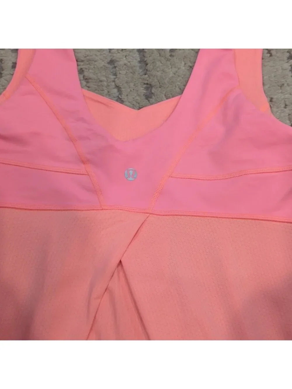 Lululemon Run: Tame Me Tank Pop Orange / flash